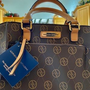 Adrienne Vittadini signature collection satchel